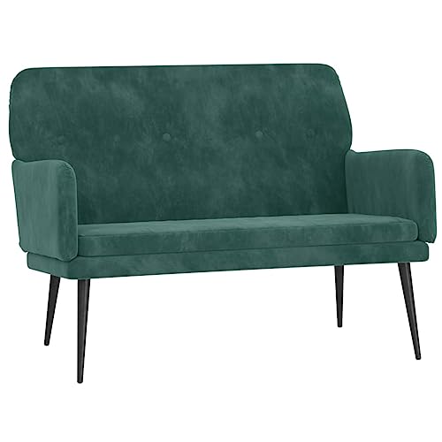 Genérico wenjingqi 351416 Bank aus Samt, Dunkelgrün, 108 x 79 x 79 cm Genérico wenjingqi 351416 Bank aus Samt, Dunkelgrün, 108 x 79 x 79 cm von Genérico