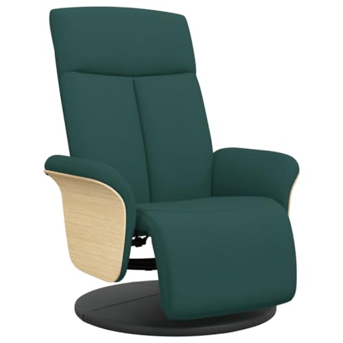 Genérico wenjingqi 356525 Liegesessel mit Fußstütze, Stoff, Dunkelgrün Genérico wenjingqi 356525 Liegesessel mit Fußstütze, Stoff, Dunkelgrün von Genérico