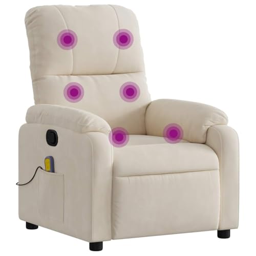 Genérico wenjingqi 373461 Massagesessel, Mikrofasergewebe, Beige Genérico wenjingqi 373461 Massagesessel, Mikrofasergewebe, Beige von Genérico