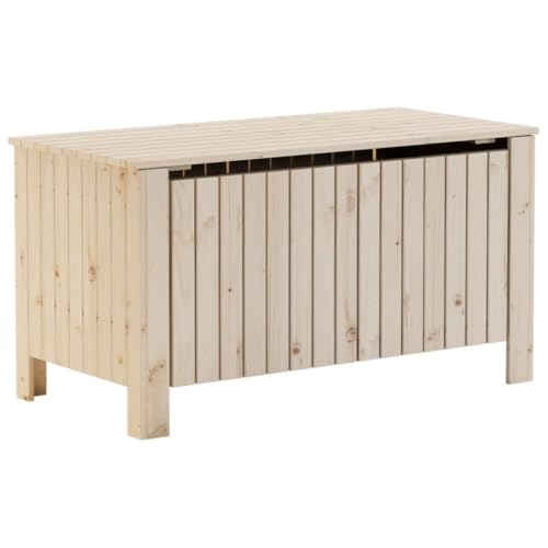 Genérico wenjingqi 4002331 Aufbewahrungsbox mit Froschdeckel, Massivholz, Kiefer, 100 x 49 x 54 cm Genérico wenjingqi 4002331 Aufbewahrungsbox mit Froschdeckel, Massivholz, Kiefer, 100 x 49 x 54 cm von Genérico