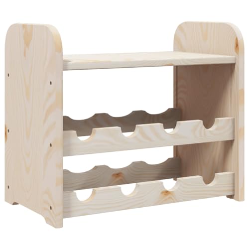 Genérico wenjingqi 4007556 Weinregal mit Tischplatte aus massivem Kiefernholz, 43 x 25 x 37 cm Genérico wenjingqi 4007556 Weinregal mit Tischplatte aus massivem Kiefernholz, 43 x 25 x 37 cm von Genérico