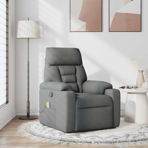 Genérico wenjingqi 4015553 Massagesessel aus Stoff, dunkelgrau von Genérico