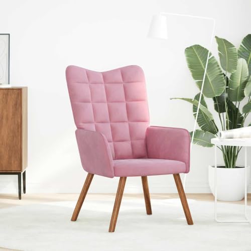 Genérico wenjingqi 4016814 Relaxsessel aus Samt, Rosa Genérico wenjingqi 4016814 Relaxsessel aus Samt, Rosa von Genérico
