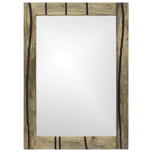 Genérico wenjingqi 4017967 Badezimmerspiegel, 50 x 70 x 30 cm, aus massivem Holz mit Griff Genérico wenjingqi 4017967 Badezimmerspiegel, 50 x 70 x 30 cm, aus massivem Holz mit Griff von Genérico