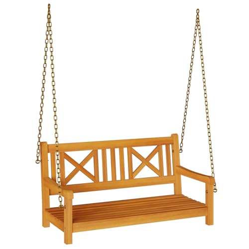 Genérico wenjingqi 4105528 Hollywoodschaukel, 2-Sitzer, 110 x 56 x 58 cm, aus massivem Akazienholz Genérico wenjingqi 4105528 Hollywoodschaukel, 2-Sitzer, 110 x 56 x 58 cm, aus massivem Akazienholz von Genérico