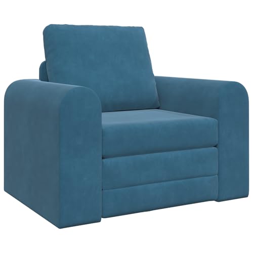 Genérico wenjingqi 4106665 Schlafsofa, 2-in-1, Blau, 98 x 71 x 83 cm von Genérico