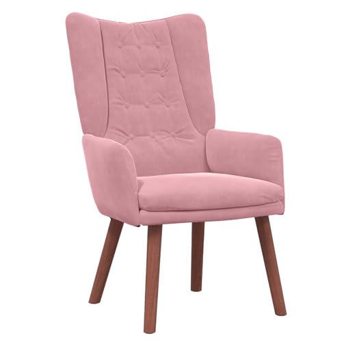 Genérico wenjingqi 42001818 Relaxsessel aus Samt, Rosa Genérico wenjingqi 42001818 Relaxsessel aus Samt, Rosa von Genérico