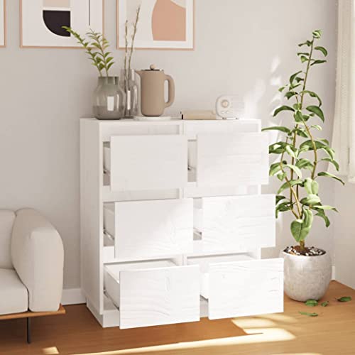 Genérico wenjingqi 813368 Sideboard, 2 Stück, massives Kiefernholz, 32 x 34 x 75 cm Genérico wenjingqi 813368 Sideboard, 2 Stück, massives Kiefernholz, 32 x 34 x 75 cm von Genérico