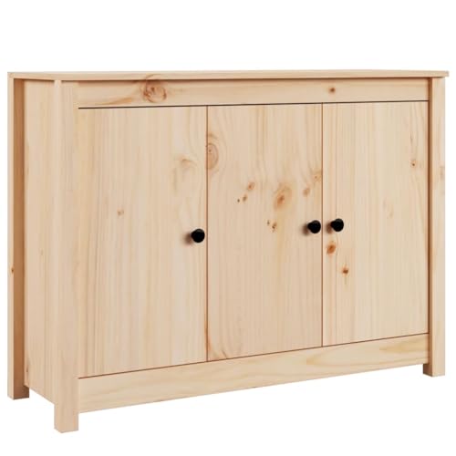 Genérico wenjingqi 814559 Anrichte aus massivem Kiefernholz, 110 x 35 x 74 cm von Genérico