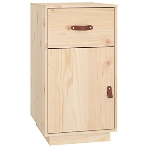Genérico wenjingqi 820097 Schreibtischschrank aus massivem Kiefernholz, 40 x 50 x 75 cm von Genérico