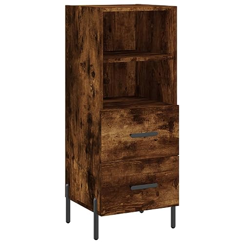 Genérico wenjingqi 828681 Sideboard aus technischer Eiche, 34,5 x 34 x 90 cm von Genérico