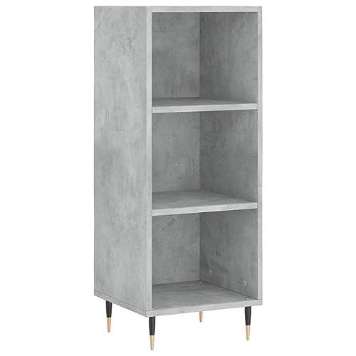 Genérico wenjingqi 828712 Sideboard aus technischem Holz, Grau, Beton, 34,5 x 32,5 x 90 cm Genérico wenjingqi 828712 Sideboard aus technischem Holz, Grau, Beton, 34,5 x 32,5 x 90 cm von Genérico