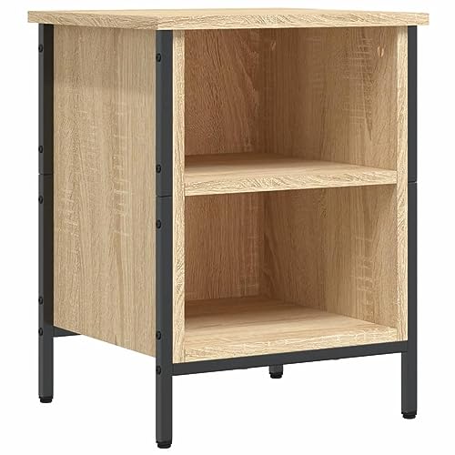 Genérico wenjingqi 831829 Schuhschrank, Holz, Sonoma-Eiche, 38 x 35 x 50 cm von Genérico