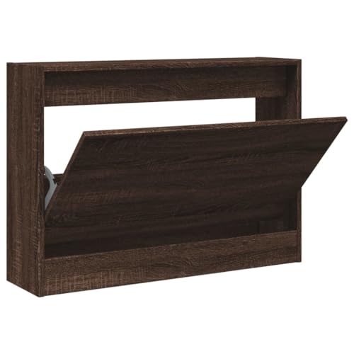 Genérico wenjingqi 839916 Schuhschrank aus technischem Holz, Eiche, 80 x 21 x 57 cm, Braun Genérico wenjingqi 839916 Schuhschrank aus technischem Holz, Eiche, 80 x 21 x 57 cm, Braun von Genérico