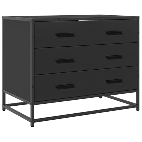 Genérico wenjingqi 849074 Kommode aus Sperrholz, Schwarz, 70 x 41 x 56 cm Genérico wenjingqi 849074 Kommode aus Sperrholz, Schwarz, 70 x 41 x 56 cm von Genérico