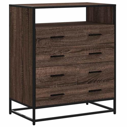 Genérico wenjingqi 849093 Kommode aus Sperrholz, Eiche, Braun, 70 x 41 x 83,5 cm Genérico wenjingqi 849093 Kommode aus Sperrholz, Eiche, Braun, 70 x 41 x 83,5 cm von Genérico