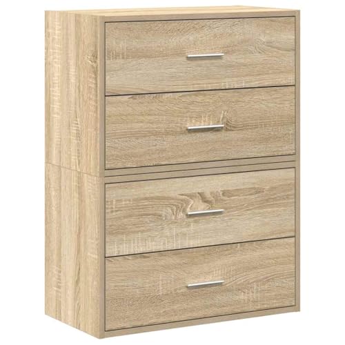Genérico wenjingqi 858826 Schränke mit 2 Schubladen, 2 Stück, Eiche Sonoma, 60 x 31 x 40 cm Genérico wenjingqi 858826 Schränke mit 2 Schubladen, 2 Stück, Eiche Sonoma, 60 x 31 x 40 cm von Genérico