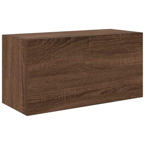 Genérico wenjingqi 860064 Wandschrank für Badezimmer, Holz, Technik, Eiche, Braun, 60 x 25 x 30 cm von Genérico