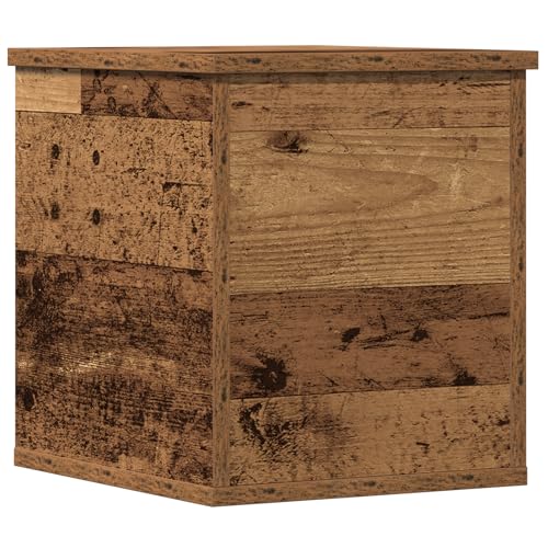 Genérico wenjingqi 868693 Aufbewahrungsbox mit Deckel, Holz, gealtert, 30 x 35 x 35 cm Genérico wenjingqi 868693 Aufbewahrungsbox mit Deckel, Holz, gealtert, 30 x 35 x 35 cm von Genérico