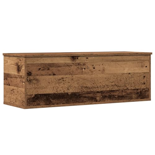 Genérico wenjingqi 868720 Aufbewahrungsbox aus Altholz, 102 x 35 x 35 cm von Genérico