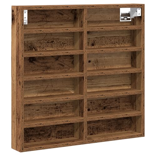 Genérico wenjingqi 869189 Vitrine aus Holz, antik, 60 x 8,5 x 58 cm von Genérico