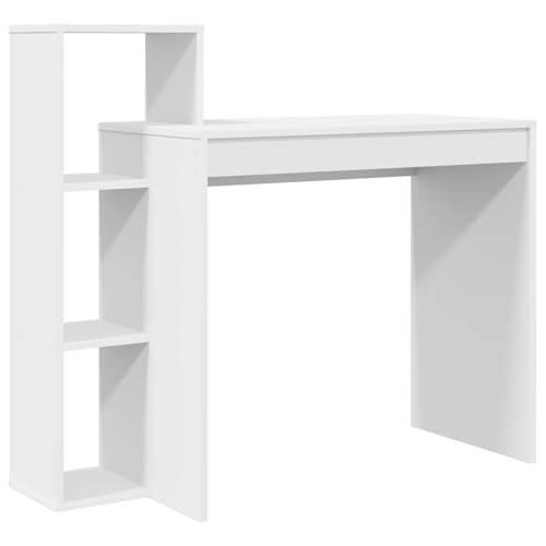 Genérico wenjingqi 869314 Computertisch aus Holz, engineered, kompakt von Genérico