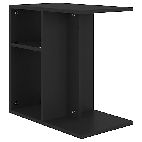 Genérico wenjingqi Beistelltisch aus Sperrholz, Schwarz, 50 x 30 x 50 cm, 803021 Genérico wenjingqi Beistelltisch aus Sperrholz, Schwarz, 50 x 30 x 50 cm, 803021 von Genérico