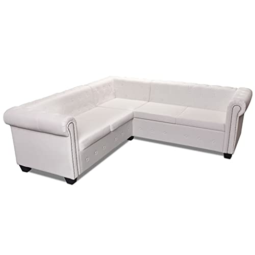 Genérico wenjingqi Ecksofa Chesterfield, 5-Sitzer, Kunstleder, 243613 Genérico wenjingqi Ecksofa Chesterfield, 5-Sitzer, Kunstleder, 243613 von Genérico