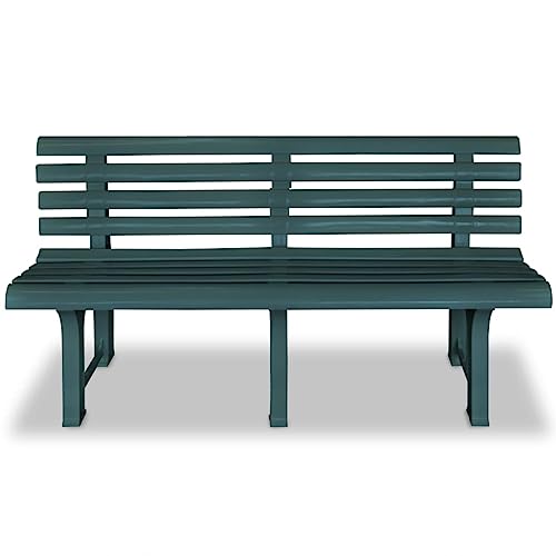 Genérico wenjingqi Gartenbank, Kunststoff, Grün, 145,5 cm, 43584 von Genérico