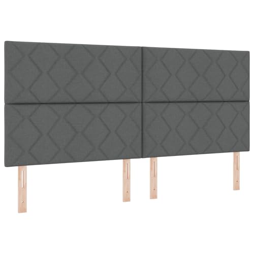 Genérico wenjingqi LED-Kopfteil, 3er-Set, dunkelgrau, Stoff, 200 cm, USB-C, 3338554 Genérico wenjingqi LED-Kopfteil, 3er-Set, dunkelgrau, Stoff, 200 cm, USB-C, 3338554 von Genérico