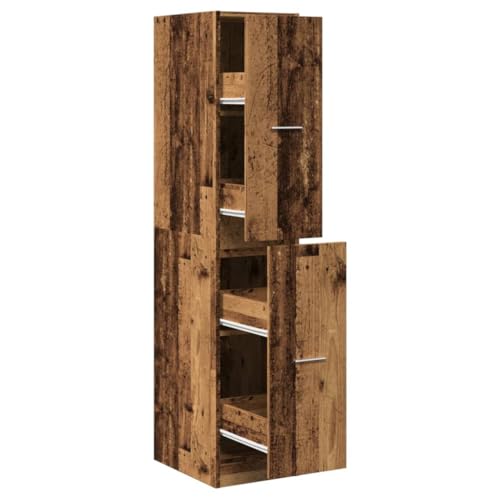 Genérico wenjingqi Medizinschrank 855176, Holz, antik, 30 x 41 x 144,5 cm Genérico wenjingqi Medizinschrank 855176, Holz, antik, 30 x 41 x 144,5 cm von Genérico