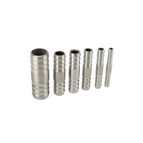 Gerader Zwei-Wege-Schlauchverbinder, 6 mm, 8 mm, 10 mm, 12 mm, 13 mm, 14 mm, 15 mm, 16 mm, 17 mm, 18 mm, 19 mm und 20 mm (22 mm) von Genérico