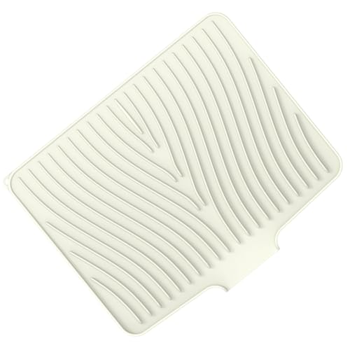 Geschirrtrockenmatte, Abtropfmatte für Geschirr, Silikon-Trocknungsmatte für Geschirr, Arbeitsplattenschutz, 40 x 33 cm von Genérico