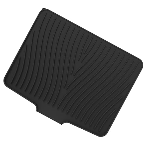 Geschirrtrockenmatte, Küchentrocknungsmatte, Abtropfmatte, Arbeitsplattenschutz, 40 x 33 cm, rutschfreier Abfluss für Küche und Badezimmer von Genérico