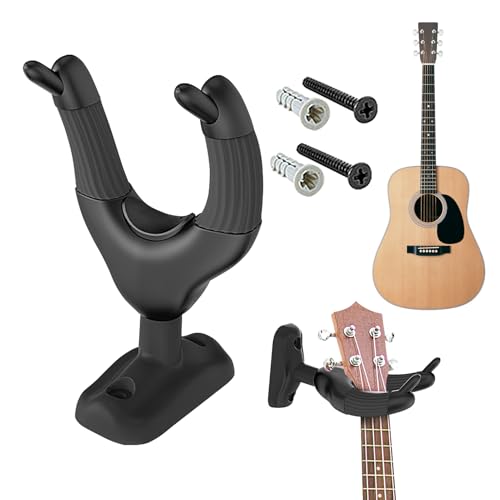 Gitarren-Haken, Wandhaken, Gitarren-Wandhaken, Halterung für Geigenbass und Geigenständer, nicht rutschend, Wandhalterung, Servierregal von Genérico