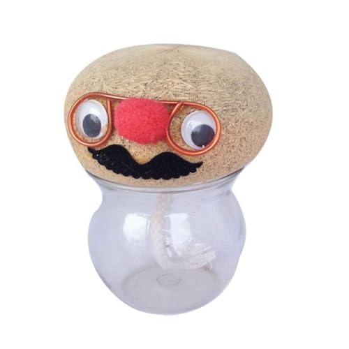 Graskopf-Puppe – Pflanze mit Graskopf | Anbau der Puppe mit Graskopf im Topf, Puppenpflanze mit Graskopf | Anbau der Puppe des Kopfes D von Genérico