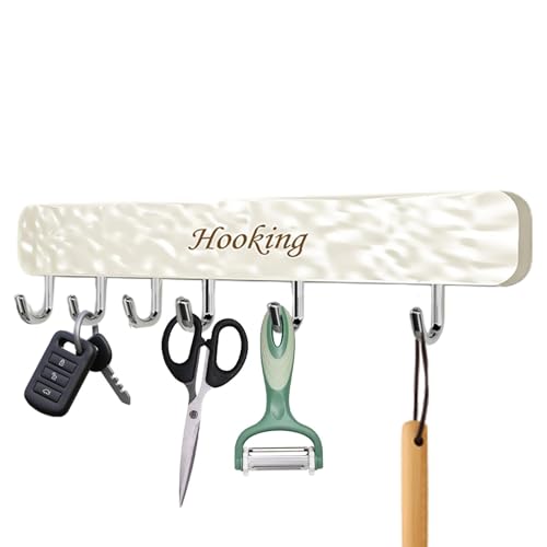Haken für Küchenschränke, Kleber für Haken unter dem Schrank, Organizerhaken für Töpfe und Pfannen, die verstellbaren Aufhängungen der Badetücher im Design der Haken für Küchenschränke, Kleber für Haken unter dem Schrank, Organizerhaken für Töpfe und Pfannen, die verstellbaren Aufhängungen der Badetücher im Design der von Genérico