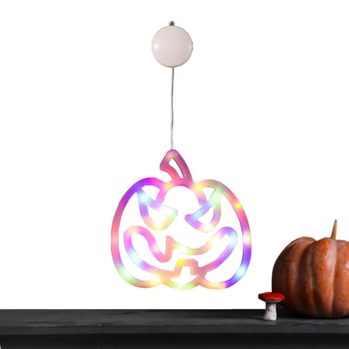 Halloween-Lichterkette, Halloween-Fensterbeleuchtung mit Saugnapf, niedliches dekoratives Licht – niedliche Dekoration für Fenster, Verkaufsbeleuchtung von Genérico