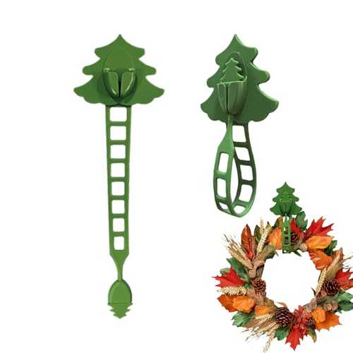 Halterungen für Weihnachtsgirlanden, Silikonaufhänger für Weihnachtskränze, Haupttür, Mehrzweck-Organizer für Girlanden, Kamin, Schrank, Fenster, Heimdekoration von Genérico