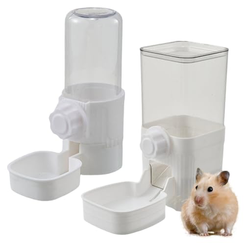 Hamster-Wasserflasche, Käfigspender ohne Tropfen, klein, BPA-frei, hängender Trinkbehälter für Meerschweinchen, Maus, Reisenbrunnen Hamster-Wasserflasche, Käfigspender ohne Tropfen, klein, BPA-frei, hängender Trinkbehälter für Meerschweinchen, Maus, Reisenbrunnen von Genérico