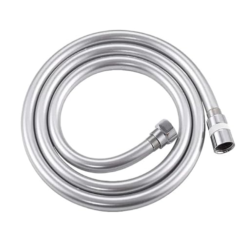 Handbrauseschlauch, 1,5 m/2 m/3 m dick, Handbrause, geeignet zum Baden und Reinigen (Silber, 1,5 m) von Genérico