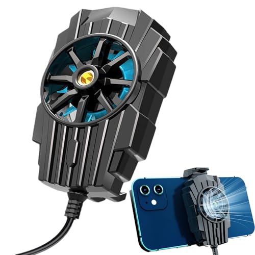 Handy-Kühler, steckbar, mobiler Heizlüfter, leise, für Handys mit 11,9-19,9 cm (4,7-7,5 Zoll) von Genérico