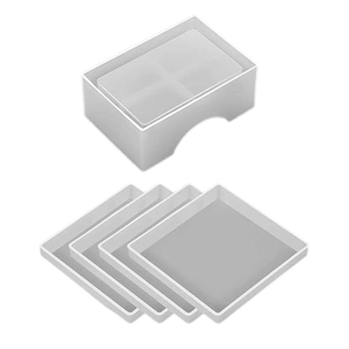 Harzform für Untersetzer – Untersetzer aus Gips-Silikonharz, Kerzenformen zur Herstellung von Kerzen, Wachs und Seife, Basteln, Dekoration für Partys zu Hause Harzform für Untersetzer – Untersetzer aus Gips-Silikonharz, Kerzenformen zur Herstellung von Kerzen, Wachs und Seife, Basteln, Dekoration für Partys zu Hause von Genérico