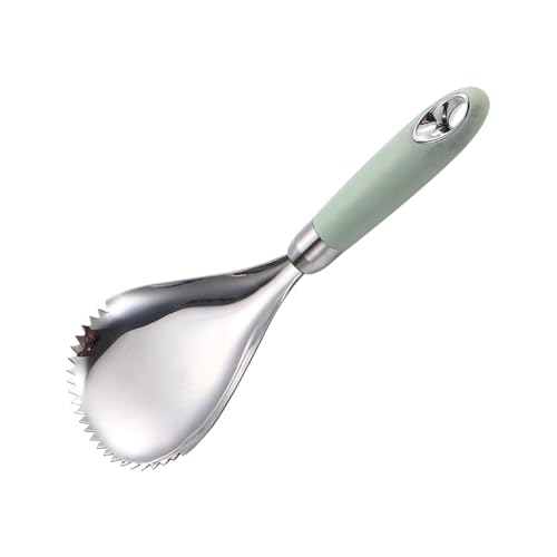 Heavy Duty Ice Cream Scoop - Stainless Steel Ice Cream Scooping Tool | Long Handle Utensils, Multi-Use Comfortable Grip Gadgets For Sundae Making, Dish Serving, Cocktail Garnishing Heavy Duty Ice Cream Scoop - Stainless Steel Ice Cream Scooping Tool | Long Handle Utensils, Multi-Use Comfortable Grip Gadgets For Sundae Making, Dish Serving, Cocktail Garnishing von Genérico