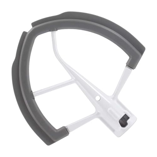 Hebe-Ständer - Küchenhilfen-Zubehör | Flex Edge Flex Edge Spatel mit 6 Vierteln aus Silikon | Beater mit flexibler Kante | vielseitiges Standmixer-Zubehör von Genérico