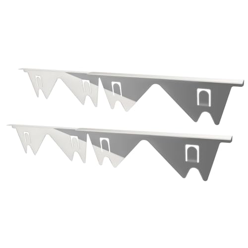 Herdabdeckungen, Schutz vor Rissen der Theke, 2 x Kontrolle des Rissbereichs des Zählers, flexible Länge von 34 - 70 cm von Genérico