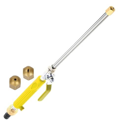 Hochdruck-Waschmaschinendüse, Wasserschlauch-Druckdüse, Sprühkopf, Autowaschanlage, Gartenschlauchdüse | Reinigungswerkzeug für Schnellbewässerung, Waschmaschinenstab Hochdruck-Waschmaschinendüse, Wasserschlauch-Druckdüse, Sprühkopf, Autowaschanlage, Gartenschlauchdüse | Reinigungswerkzeug für Schnellbewässerung, Waschmaschinenstab von Genérico