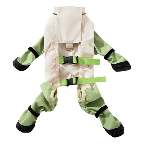 Hundeschuhe | rutschfeste Hundeschuhe | Hundeschuhe mit wasserdichten Schuhen | rutschfeste Pfotenschutz | verstellbare Wanderausrüstung von Genérico