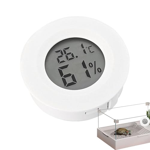 Hygrometer des Innentemperatursensors | Digitaler Luftfeuchtigkeitsmesser, 45 mm Metall-Thermometer und Hygrometer, Gitarrenkastentemperatur und Feuchtigkeitsmessgerät Hygrometer des Innentemperatursensors | Digitaler Luftfeuchtigkeitsmesser, 45 mm Metall-Thermometer und Hygrometer, Gitarrenkastentemperatur und Feuchtigkeitsmessgerät von Genérico