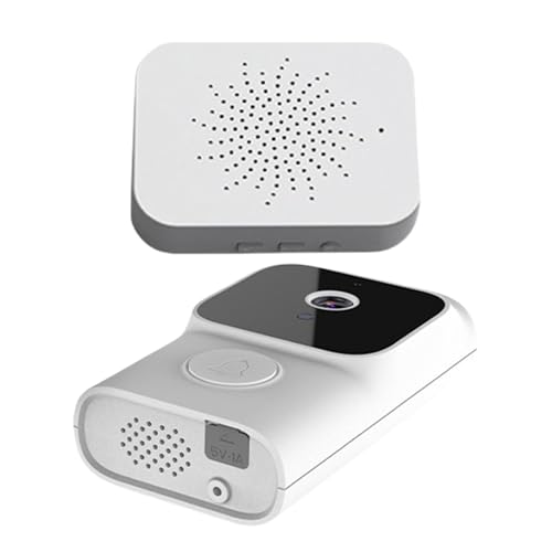 Intelligente Türklingelkamera | Intelligente Video-Türklingel | Sicherheitskamera mit bidirektionaler Kommunikation für Nachtsicht im täglichen Eingang, Außentür, Garten, Haus, Wohnung, Geschäft Intelligente Türklingelkamera | Intelligente Video-Türklingel | Sicherheitskamera mit bidirektionaler Kommunikation für Nachtsicht im täglichen Eingang, Außentür, Garten, Haus, Wohnung, Geschäft von Genérico